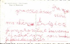 MODERN CARD Holy Malo ISCED Corsair Beach De Bonsecours