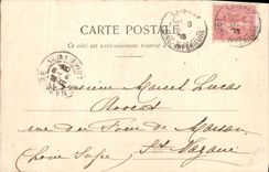 VINTAGE POSTCARD Savenay Old Communal mill