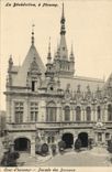 CPA Cour D'Honneur Facade Des Bureaux La Benedictine Fecamp