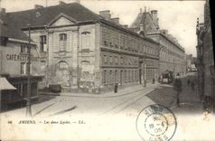 VINTAGE POSTCARD Amiens Two Colleges