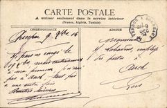 VINTAGE POSTCARD Versailles the Park