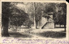 VINTAGE POSTCARD Versailles Park Of Small Trianon the Presbytery