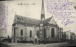 CPA Boulogne Sur Seine L'Eglise