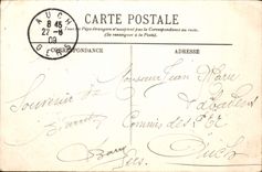 CPA Biarritz Vue Prise de la Grotte du Phare