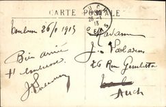 VINTAGE POSTCARD Toulouse Parks Matabiau