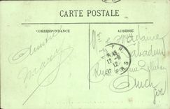 VINTAGE POSTCARD Heavy the Valley of Argeles Seen of the Funicular of the Peak of Jer