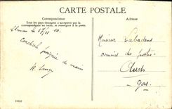 VINTAGE POSTCARD Seen cascades of Tlemcen