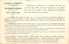 CPA Toulouse Ecole Superieure de Commerce Donjon du Capitole