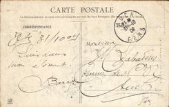 VINTAGE POSTCARD Toulouse Court Of the Hotel of Assezat
