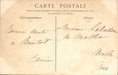 VINTAGE POSTCARD Toulouse Fountain of the Botanical garden the Garonne and Ariège by laporte