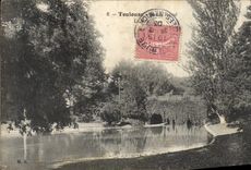 CPA Toulouse Jardin Royal