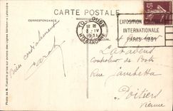 POSTAL Toulouse de la VENDIMIA el nuevo puente el muelle de la iglesia de Tounis de Dalbade con su campana-torre