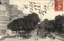 CPA Angers Boulevard du chateau 