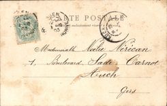 CPA Agen Environs Peyragude Rocher des grottes du calvaire 