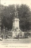 CPA Agen Place Departementale et Monument des Mobiles Militaria 