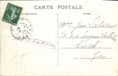 VINTAGE POSTCARD Lioran the Tunnel of the Road