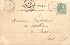 VINTAGE POSTCARD Cambo the Bridge and Establishment