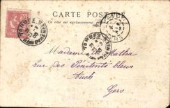 VINTAGE POSTCARD Cauterets Thermal baths