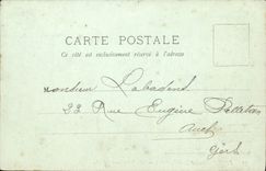 VINTAGE POSTCARD Palate De Fontainebleau Room Saint louis Horse