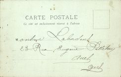 VINTAGE POSTCARD Palate De Fontainebleau the palate the anteroom of the living rooms