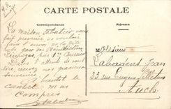 CPA Un baiser du Limousin Folklore Enfant limoges