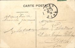 VINTAGE POSTCARD Limoges the Jourdan Garden