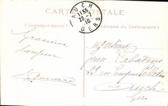 CPA Limoges Cathedrale Porte Saint Jean