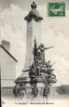 CPA Limoges Monument des Mobiles Militaria