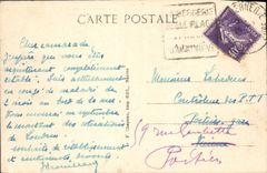 VINTAGE POSTCARD Bernerie the Rock of Crevecoeur