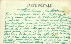 Folklore interior de Auvergne Auvergnat de la POSTAL de la VENDIMIA