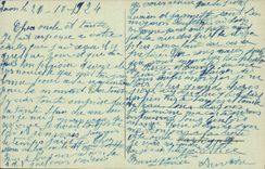 VINTAGE POSTCARD Laon Tours of the Cathedral