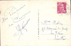 VINTAGE POSTCARD Croisic the Beach of Port Flax