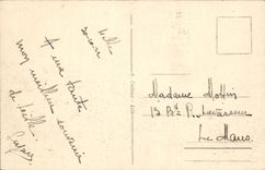 La opinión panorámica de Lille de la POSTAL de la VENDIMIA sobre la grande coloca la tranvía