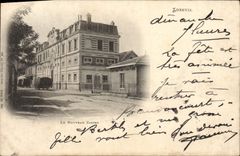 VINTAGE POSTCARD Luxeuil the new casino
