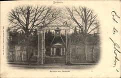 VINTAGE POSTCARD Luxeuil Entered Of the Thermal baths