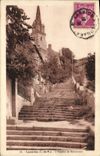 CPA Lannion L'Escalier de Brelevenez