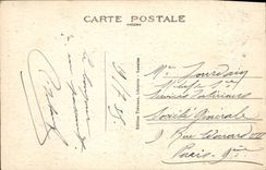 VINTAGE POSTCARD Lannion the Staircase of Brelevenez