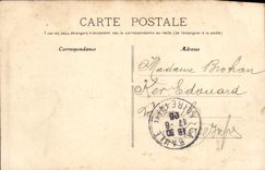 Ataque frontal de Lyon de la POSTAL de la VENDIMIA del ayuntamiento
