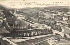 VINTAGE POSTCARD Heavy Whole of the Basilica Taken of the Fort