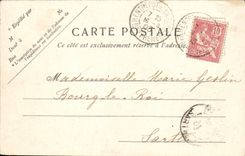 VINTAGE POSTCARD Heavy Whole of the Basilica Taken of the Fort