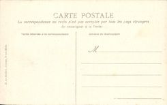 VINTAGE POSTCARD Holy Molo the Beach of the baths during the winter