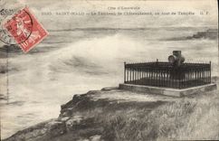 CPA Saint Malo Le Tombeau de Chateaubriand