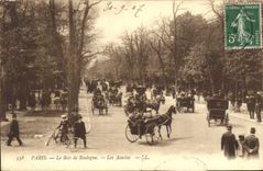 CPA Paris Le Bois de Boulogne Les acacias
