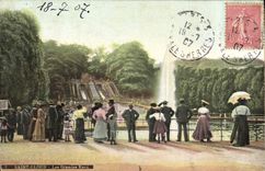 CPA Saint Cloud Les grandes eaux 