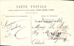 VINTAGE POSTCARD Paris Produce exchange