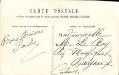 VINTAGE POSTCARD Paris Bridge Alexandre III Boat Barge