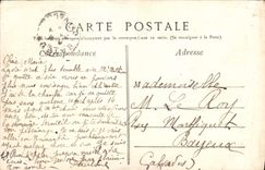 VINTAGE POSTCARD Paris Chaumont Hillocks the labyrinth the lake