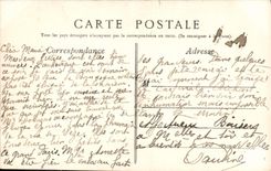 VINTAGE POSTCARD Paris Park of the Chaumont Hillocks