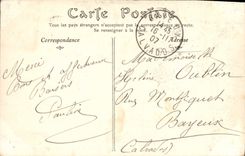 VINTAGE POSTCARD Palate of Fontainebleau Cabinet of abdication of Napoleon 1st