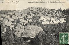 CPA Palais de Fontainebleau Le chaos des gorges d'Apremont